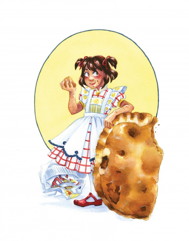Moment of Sweetness (traditional watercolor)